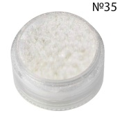 Cinecitta, розсипчасті Тіні сяючі, Відтінок № 35 "Біло лимонні" , Чінечіта, Італія. Зображення №2