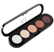 Cinecitta, розсипчасті Тіні сяючі, Відтінок № 33 "Графітові тіні зі слюдою" , Чінечіта, Італія. Зображення №2