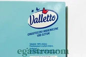 Серветки сухі Валлетто Valletto 100szt 21шт/ящ. Зображення №2