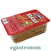 Печиво соломка солена Кроко Croco sticks 100g 16шт/ящ. Зображення №2