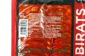 Ковбаса нарізка чорізо Субіратс chorizo Subirats 100g 15шт/ящ. Зображення №2