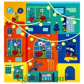 Різдвяний адвент-календар з іграшками Равлик Боб Bob Snail 176g 5шт/ящ. Зображення №2