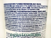 Йогурт манго жиру 0,1% Бауер Bayer 500g 12шт/ящ. Зображення №2