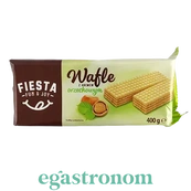 Вафлі горіх Фієста Fiesta orzech 400g 12шт/ящ. Зображення №2