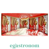 Вафлі з горіховим кремом Лаго Lago hazelnut 45g 10шт/пач 8пач/ящ. Зображення №2