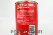 Квасоля червона консервована Джамар Jamar fasola czerwona 400/220g 20шт/ящ. Зображення №2