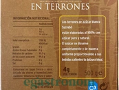 Цукор тростинний кубик Сукребо Морено Sucrebo Moreno 500g 10шт/ящ. Зображення №2