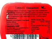 Льодяники м'ята та кориця Компас Compass сinnamon mint 14g 12шт/уп 10уп/ящ. Зображення №2
