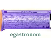 Батончик з горіхово-кремовою начинкою та бісквітним печивом Мілка Milka 46g 42шт/ящ. Зображення №2