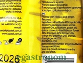 Чай каркаде з шматочками фруктів Бастек Bastek 100g 14шт/ящ. Зображення №2