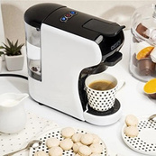 Капсульна кавомашина Camry CR 4414 3000Вт рожкова для меленої кави та 5 адаптерів для капсул White. Зображення №4 Капсульна кавомашина Camry CR 4414 3000Вт рожкова для меленої кави та 5 адаптерів для капсул White. Зображення №4