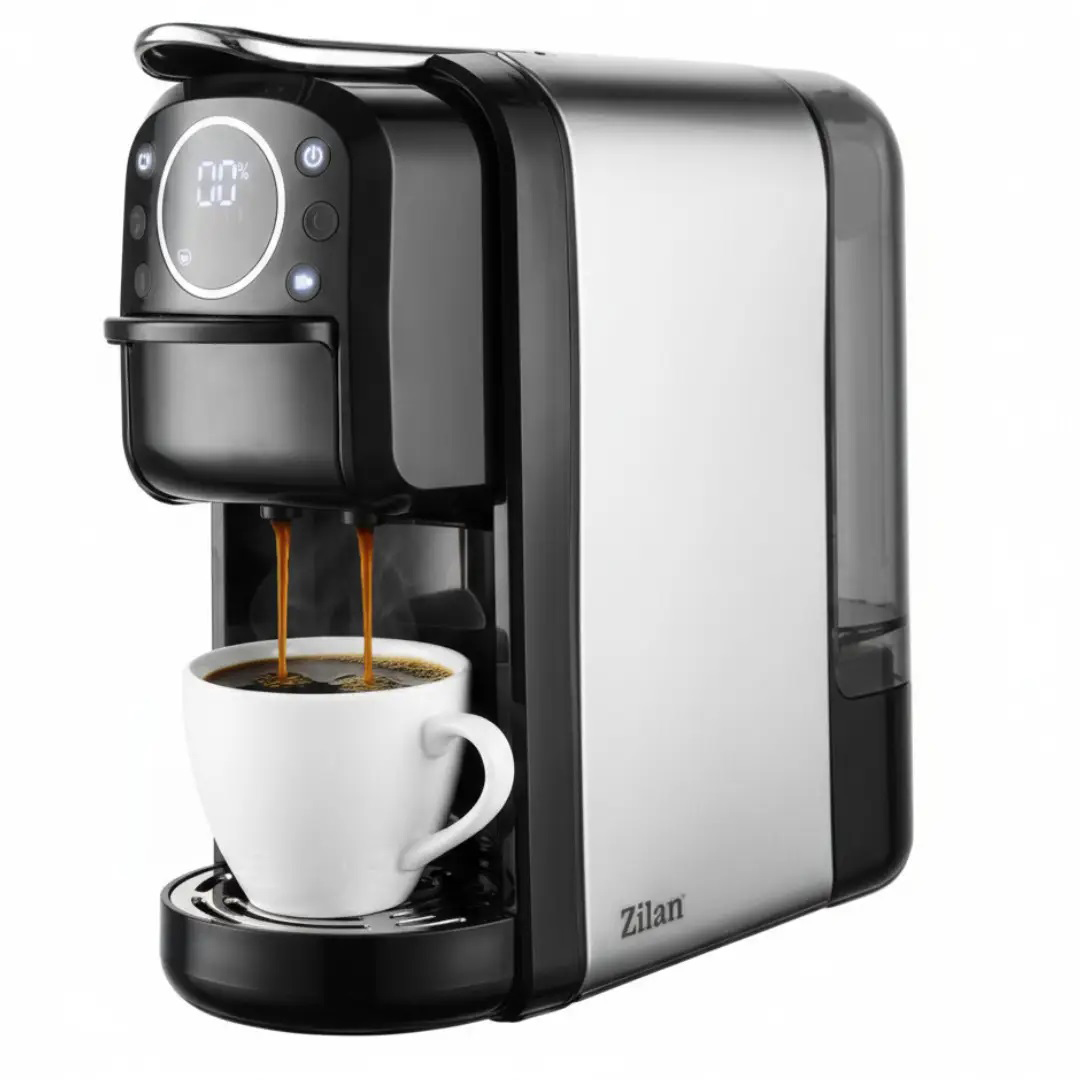 Кавомашина капсульна Zilan ZLN2846 20 Bar 700мл 1400Вт сенсорна Кавомашина капсульна Zilan ZLN2846 20 Bar 700мл 1400Вт сенсорна