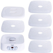 Сушилка электрическая для овощей фруктов грибов и мяса Adler AD 6658 дегидратор. Изображение №3 Сушилка электрическая для овощей фруктов грибов и мяса Adler AD 6658 дегидратор. Изображение №3