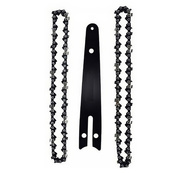 Комплект шина 20 см плюс 2 цепи шаг 1/4 по 47 зубьев для аккумуляторной пилы. Изображение №2 Комплект шина 20 см плюс 2 цепи шаг 1/4 по 47 зубьев для аккумуляторной пилы. Изображение №2