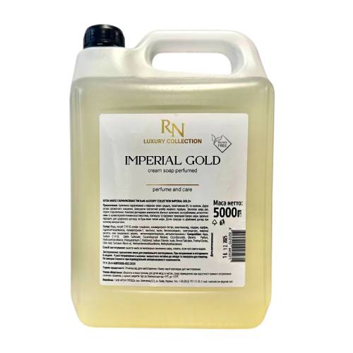Крем-мыло парфюмированное RoNi Luxury Collection Imperial Gold 5 л (441471) Крем-мыло парфюмированное RoNi Luxury Collection Imperial Gold 5 л (441471)