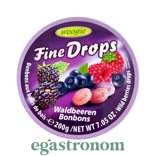 Льодяники ягідний мікс Дропс Drops waldbeeren 200g 10шт/ящ Льодяники ягідний мікс Дропс Drops waldbeeren 200g 10шт/ящ