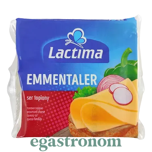 Сир тостовий емменталь Лактіма Lactima 130g 10шт/ящ Сир тостовий емменталь Лактіма Lactima 130g 10шт/ящ