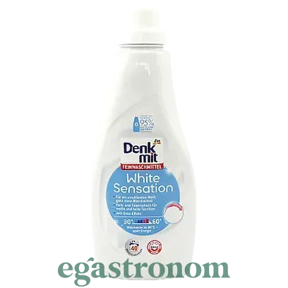 Гель для прання білого Денк Міт Denk Mit white sensation 40р 1L 8шт/ящ Гель для прання білого Денк Міт Denk Mit white sensation 40р 1L 8шт/ящ
