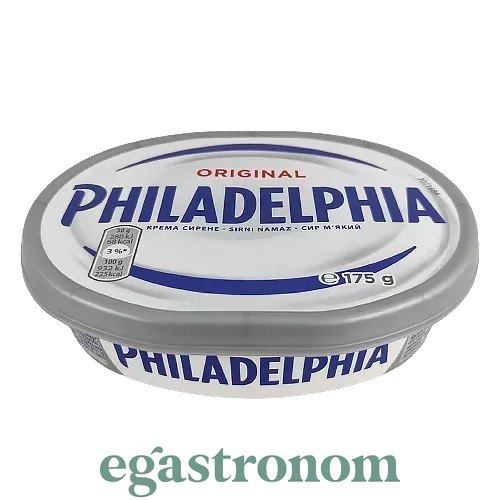 Крем-сир оригінальна Філадельфія Philadelphia original 175g 10шт/ящ Крем-сир оригінальна Філадельфія Philadelphia original 175g 10шт/ящ