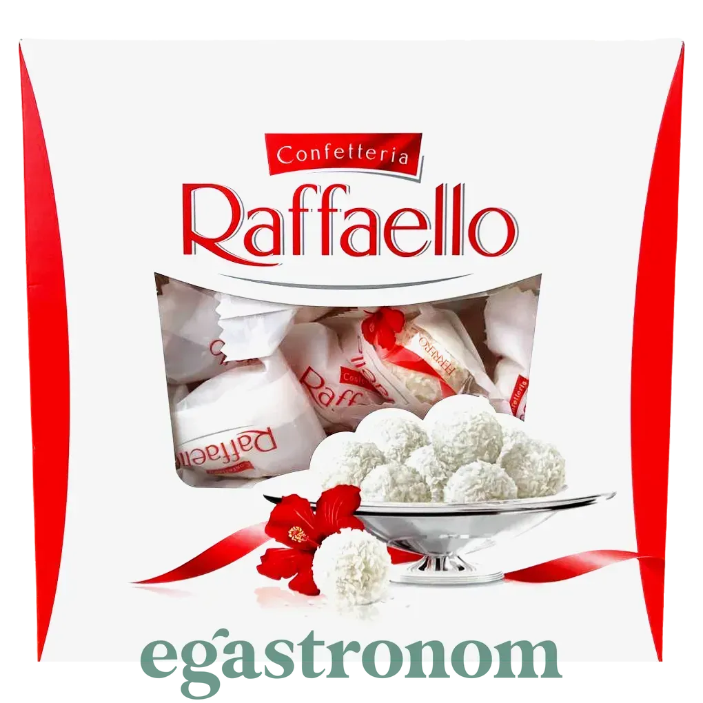 Цукерки Рафаелло Raffaello 260g 6шт/ящ Цукерки Рафаелло Raffaello 260g 6шт/ящ