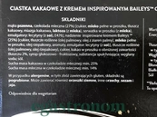 Печиво у молочному шоколаді Бейліс Baileys 128g 14шт/ящ. Зображення №2 Печиво у молочному шоколаді Бейліс Baileys 128g 14шт/ящ. Зображення №2