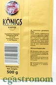 Кава крема (мелена) Конігс Konigs crema 500g 12шт/ящ. Зображення №2