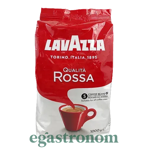 Кава росса (зерно) Лавацца Lavazza rossa 1kg 6шт/ящ Кава росса (зерно) Лавацца Lavazza rossa 1kg 6шт/ящ