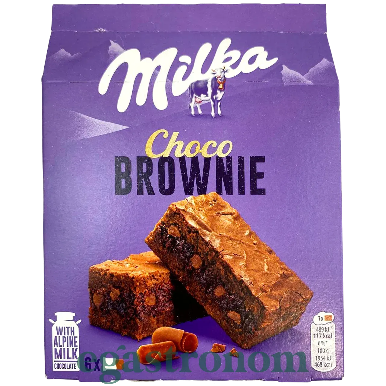 Печиво брауні Мілка Milka choco brownie 150g Печиво брауні Мілка Milka choco brownie 150g