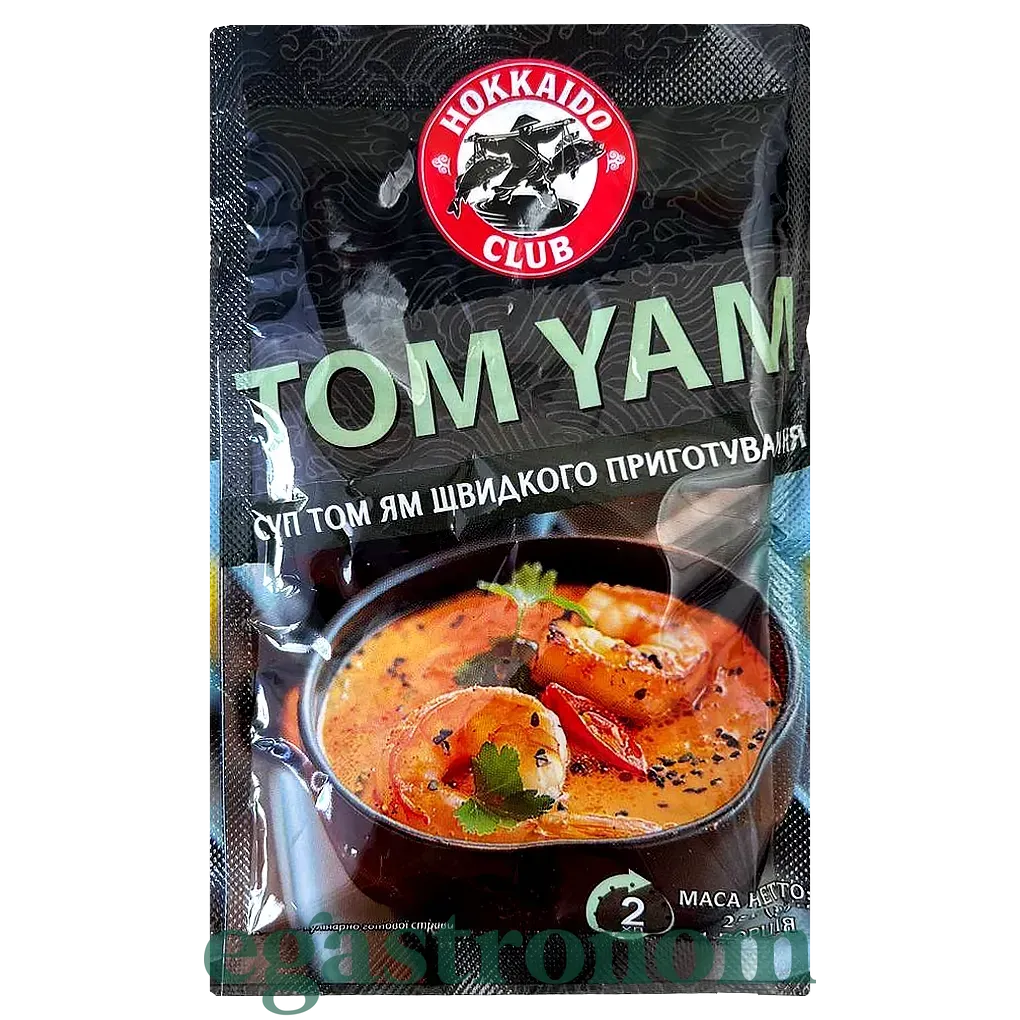 Суп швидкого приготування том ям Хокайдо Hokkaido 18,5g 25шт/ящ Суп швидкого приготування том ям Хокайдо Hokkaido 18,5g 25шт/ящ