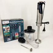 Блендер 5в1 Rainberg RB-2307 багатофункціональний занурювальний та стаціонарний Black. Зображення №3 Блендер 5в1 Rainberg RB-2307 багатофункціональний занурювальний та стаціонарний Black. Зображення №3