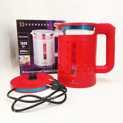 Електрочайник скляний Edenberg EB-83559 2.3л 1500Вт Red. Зображення №2