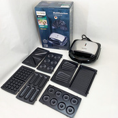 Електрична бутербродниця мультимейкер 8 в 1 Rainberg RB-2283 3000Вт із змінними насадками. Зображення №10