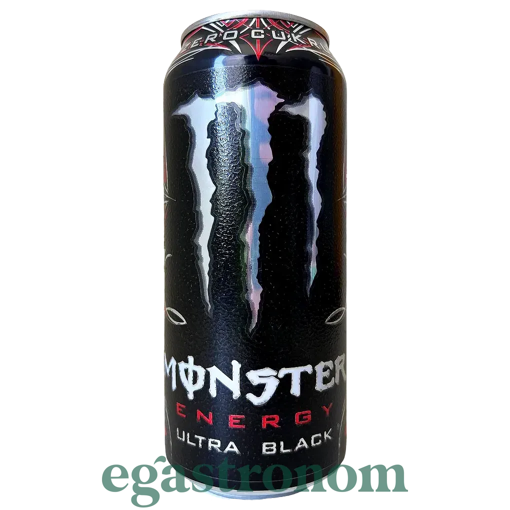Енергетик вишня (без цукру) Монстер Monster ultra black 500ml 12шт/ящ Енергетик вишня (без цукру) Монстер Monster ultra black 500ml 12шт/ящ