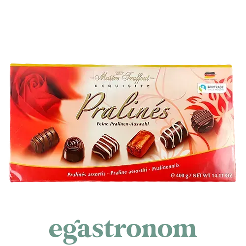 Цукерки асорті червоні Маітре Maitre Truffout 400g 12шт/ящ Цукерки асорті червоні Маітре Maitre Truffout 400g 12шт/ящ