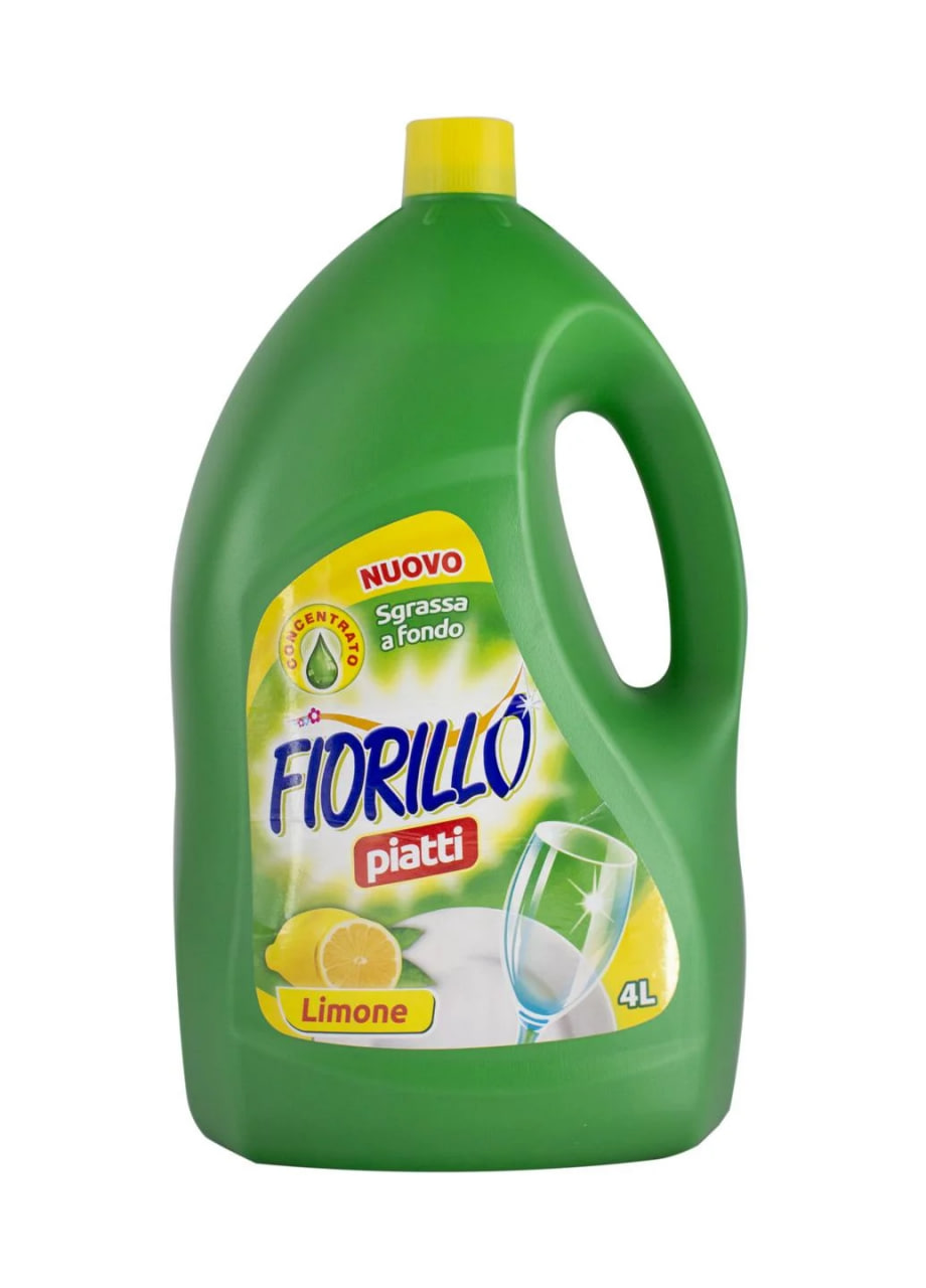 Засіб для миття посуду Fiorillo Lemon 4 л Засіб для миття посуду Fiorillo Lemon 4 л
