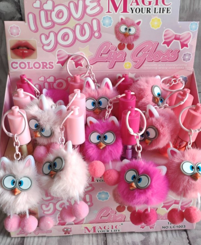 Зволожувальний блиск-тінт для губ Magic Your Life LC1003, набір 6 шт Зволожувальний блиск-тінт для губ Magic Your Life LC1003, набір 6 шт