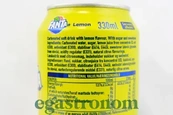 Напій газований лимон Фанта Fanta lemon 330ml 24шт/ящ. Изображение №2