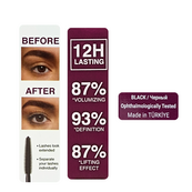 Туш для вій TopFace UpLifted Mascara PT316 - об'єм і ефект накладних вій. Зображення №4