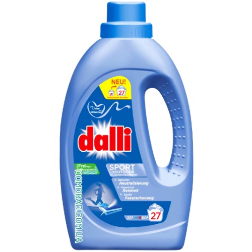 DALLI Гель для прання Sport & Outdoor 27WL DALLI Гель для прання Sport & Outdoor 27WL