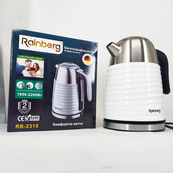 Чайник электрический Rainberg RB-2315 1.8л 2200Вт White. Изображение №4
