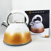 Чайник Edenberg EB-8865 зі свистком 3л White. Зображення №4