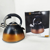 Чайник Edenberg EB-8865 со свистком 3л Black. Изображение №3