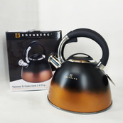 Чайник Edenberg EB-8865 со свистком 3л Black. Изображение №4