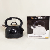 Чайник со свистком Edenberg EB-1440 с мраморным покрытием 3л Black. Изображение №5