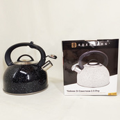 Чайник со свистком Edenberg EB-1440 с мраморным покрытием 3л Black. Изображение №6