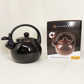 Емальований чайник Edenberg EB-12609 2.2л зі свистком Black. Зображення №5 Емальований чайник Edenberg EB-12609 2.2л зі свистком Black. Зображення №5