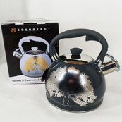 Чайник со свистком Edenberg EB-1956 2л чайник из нержавеющей стали для всех видов плит Black Silver. Изображение №4