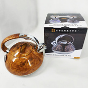 Чайник зі свистком Edenberg EB-1959 3л із капсульним дном Brown. Зображення №4