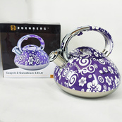 Чайник із свистком Edenberg EB-1959 3л з капсульним дном Purple. Зображення №3 Чайник із свистком Edenberg EB-1959 3л з капсульним дном Purple. Зображення №3