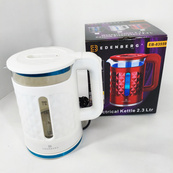 Електрочайник скляний Edenberg EB-83559 2.3л 1500Вт White. Зображення №3